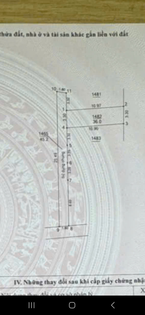 SỐC-BÁN NHÀ KIM CHUNG, HOÀI ĐỨC, HÀ NỘI-36M-4 NGỦ-MẶT TIỀN 3,3M- VÀI BƯỚC Ô TÔ QUA NHÀ-GIÁ CHỈ 5,05 - Ảnh 4
